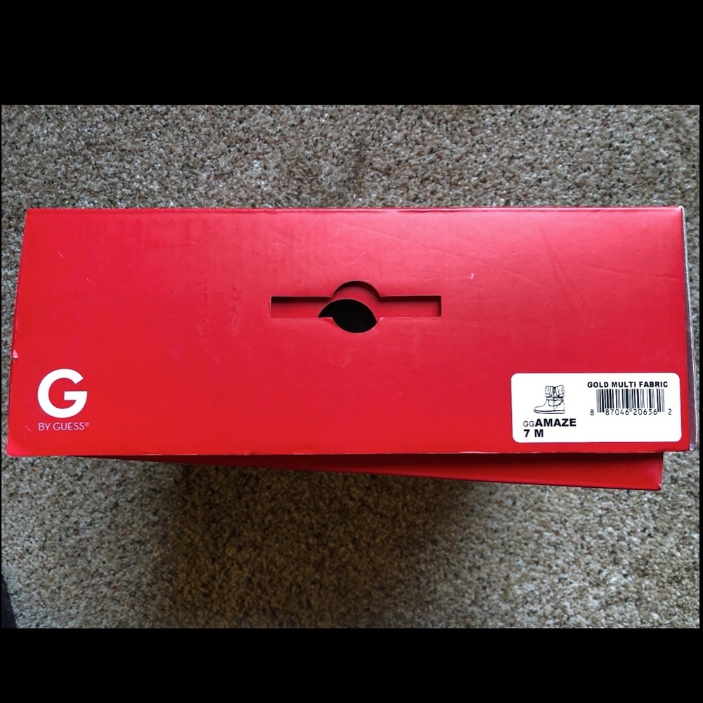 G By Guess Golden Fur Boots - Picture 2 of 7